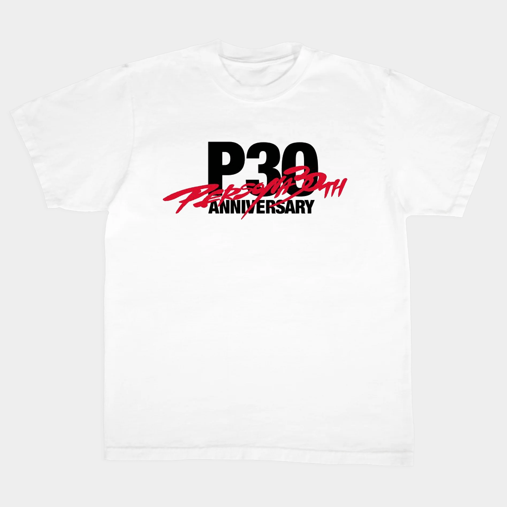Persona 30Th Anniversary Merch Persona 30Th Anniversary T-Shirt White Gifts For Game Lovers - Lily Birch Market