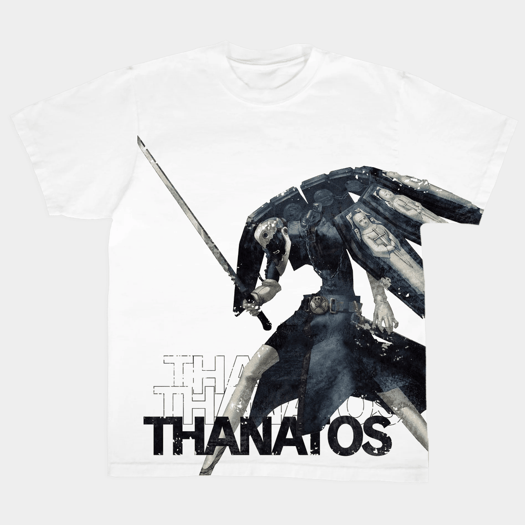 Persona 30Th Anniversary Merch Thanatos T-Shirt Gifts For Video Game Lovers - Lily Birch Market