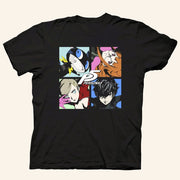 Persona Merch Persona 5 Character Four Up T-Shirt Birthday Gifts For Brothers - Lily Birch Market