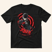 Persona Merch Persona 5 Royal Joker Phantom Thief Black Graphic T-Shirt Gifts For Him - Lily Birch Market
