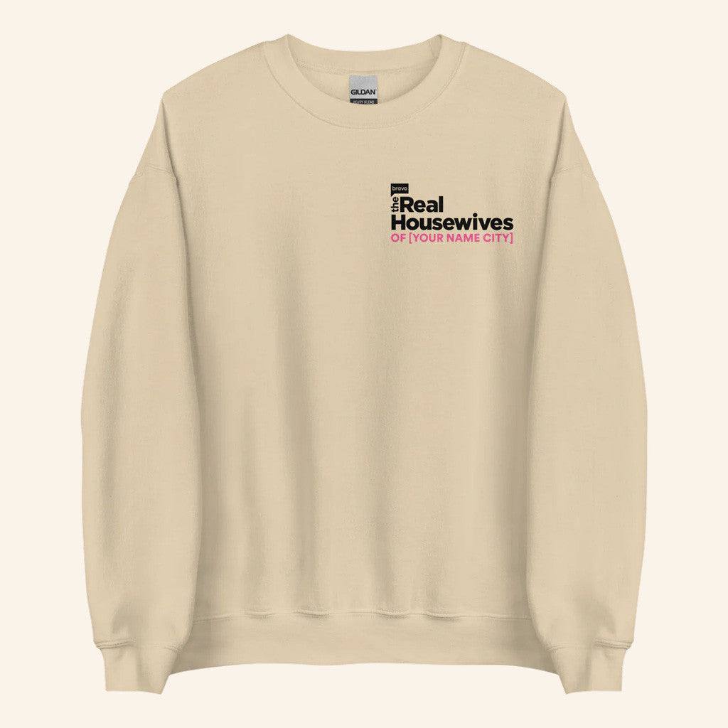 Personalized Bravo Merch The Real Housewives Sweatshirt Birthday Gift For Husband - Lilybirchmarket