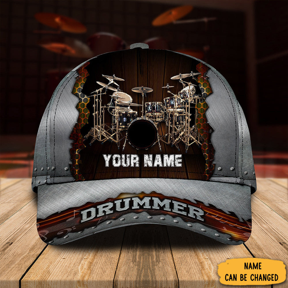 Personalized Drummer Hat Drum Players Customized Hat Gifts For Drummers - Lilybirchmarket