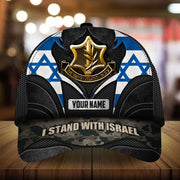 Personalized IDF Hat I Stand With Israel Hat Gifts For Israel Supporters - Lilybirchmarket
