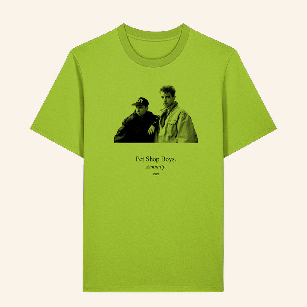 Pet Shop Boys Merch Annually 2026 T-Shirt Gift Ideas For Music Lovers - Lily Birch Market