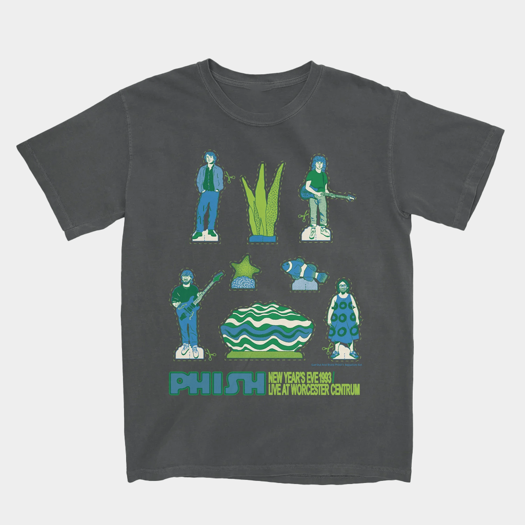 Phish Dry Goods Merch New Year's Eve 1993 Live At Worcester T-Shirt Phish Merch Gifts For Fans - Lily Birch Market