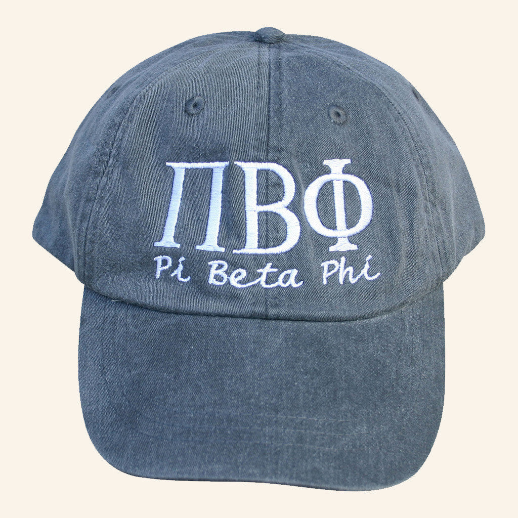 Pi Beta Phi Merch Embroidered Hat Best Gifts For Girlfriend - Lilybirchmarket