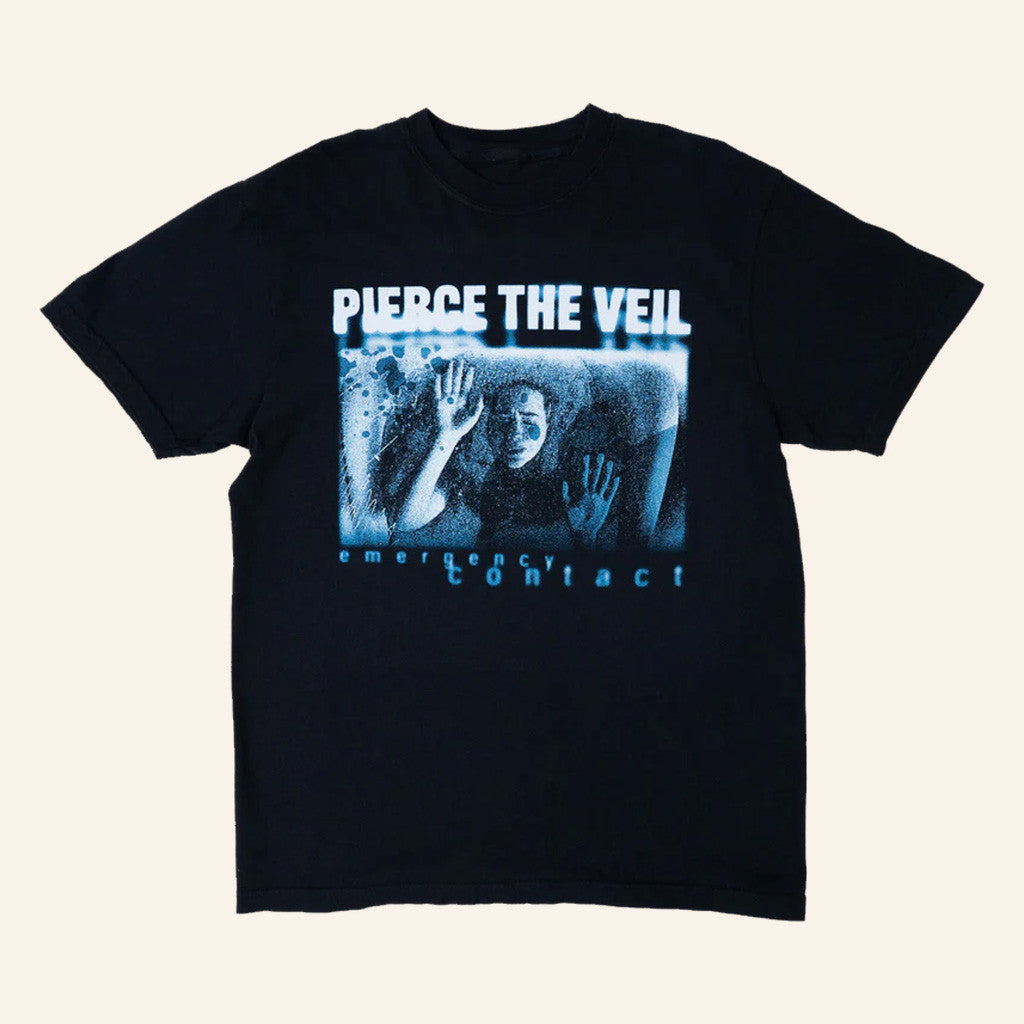 Pierce The Veil Merch Emergency Contact T-Shirt Good Gifts For Boyfriend - Lily Birch Market