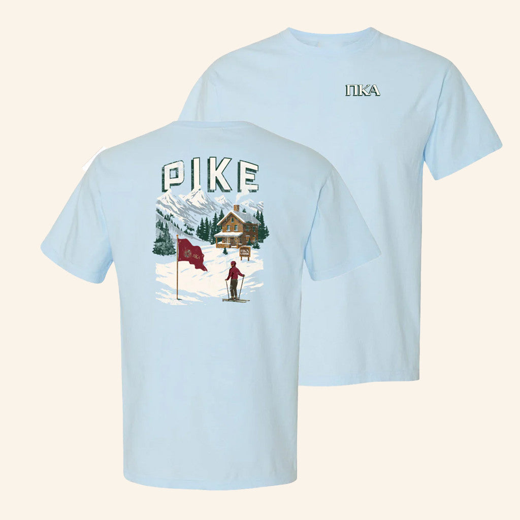 Pike Merch Pike Alpine Lodge T-Shirt Birthday Gifts Ideas For Husband - Lily Birch Market