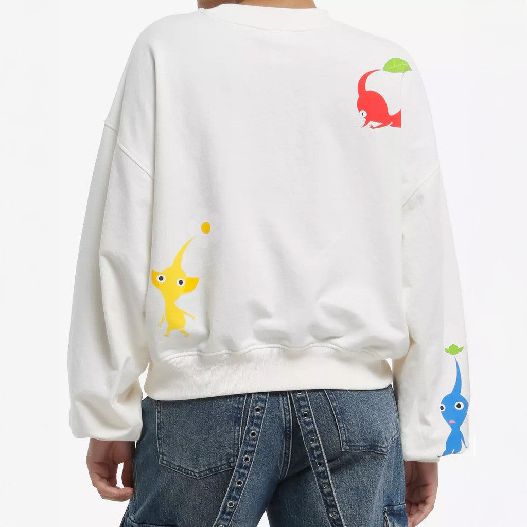 Pikmin Merch Pikmin Characters Sweatshirt Birthday Present For Girlfriend - Lilybirchmarket