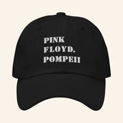 Pink Floyd Merch Pink Floyd Pompeii Embroidered Hat Cool Gifts For Rock Lovers - Lilybirchmarket