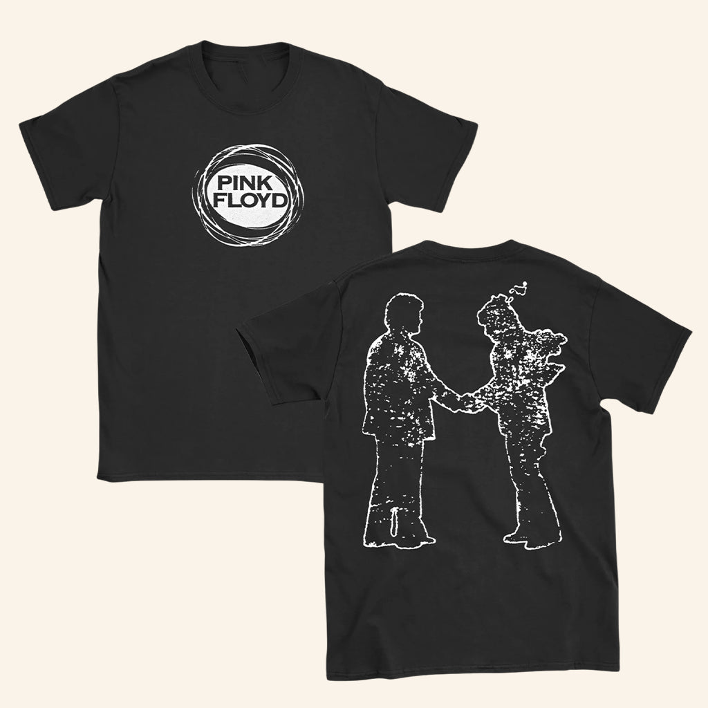 Pink Floyd Merch WYWH 50 Outline T-Shirt Presents For Rock Music Lovers - Lily Birch Market