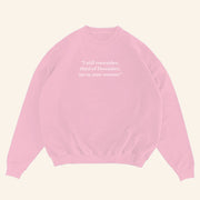 Pink Light Conan Gray Heather Sweater 2025 Conan Gray Merch Your Sweater Sweatshirt Wife Gifts - Lilybirchmarket