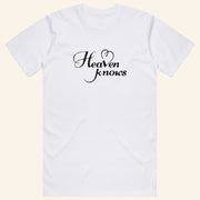 PinkPantheress Merch Heaven Knows White T-Shirt Great Gifts For Besties - Lily Birch Market
