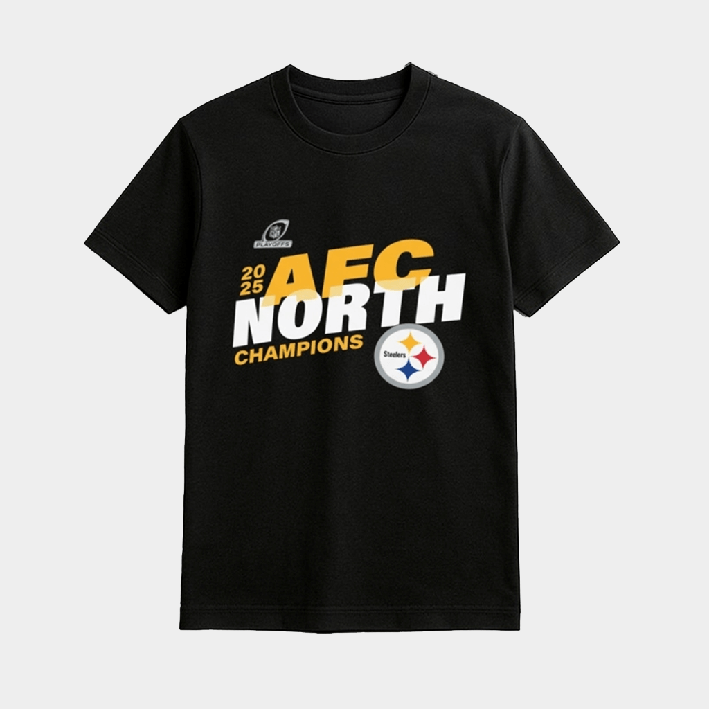 Pittsburgh Football AFC North Champions Shirt Steelers Merch Gifts For Husband - Lily Birch Market