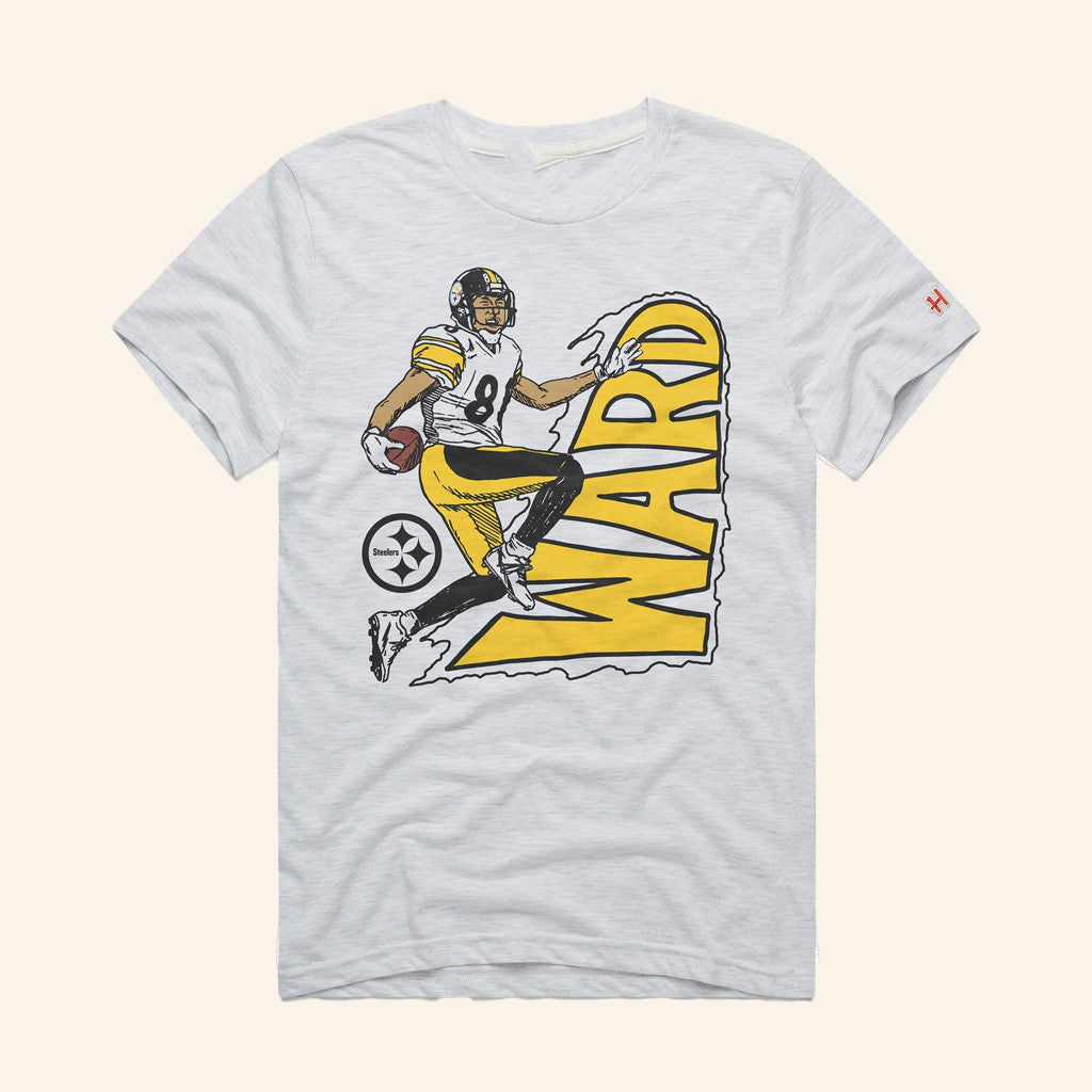 Pittsburgh Football Hines Ward T-shirt Best Gifts For Football Fans - Lily Birch Market