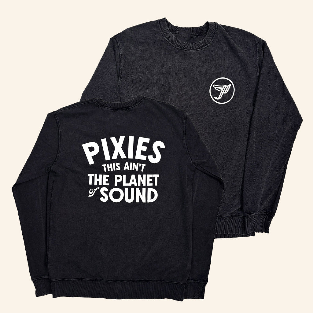 Pixies Merch Pixies This Ain't The Planet Sound Wash Sweatshirt Gift Ideas For Rock Lovers - Lilybirchmarket