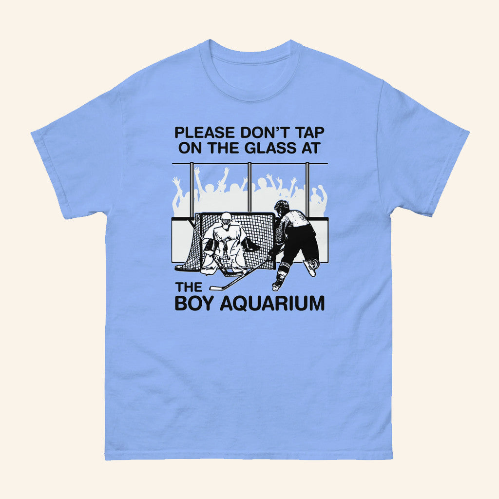 Please Don't Tap On The Glass At The Boy Aquarium T-Shirt Best Gifts For Hockey Lovers - Lily Birch Market