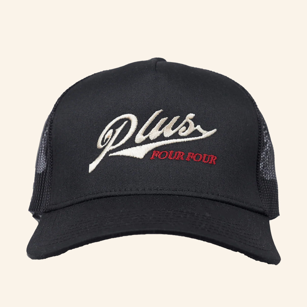 Plus44 Merch Rodeo Trucker Black Hat Christmas Presents For Him - Lilybirchmarket