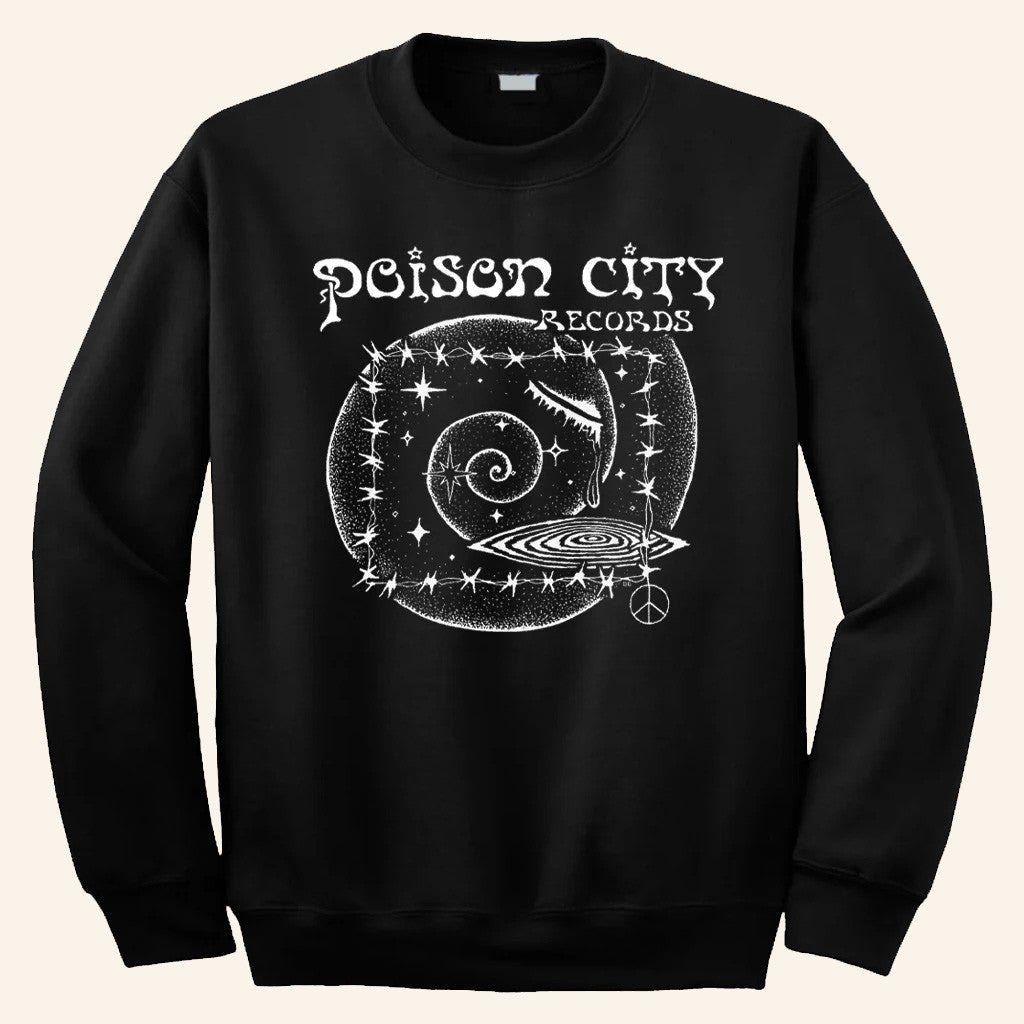 Poison City Records Merch Dead Space Sweatshirt Present For Husband - Lilybirchmarket