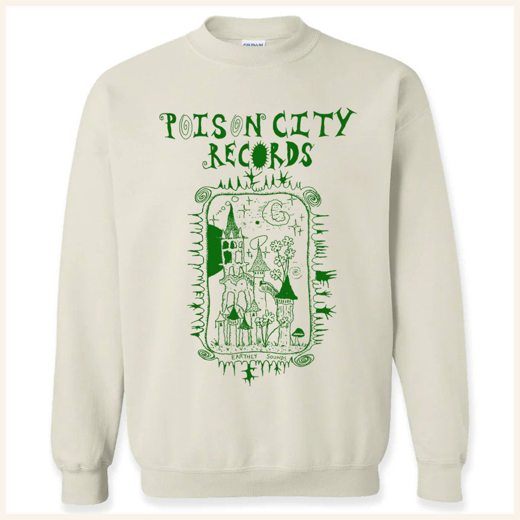 Poison City Records Merch Fun House Sweatshirt Present For Dudes - Lilybirchmarket