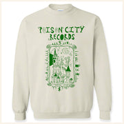 Poison City Records Merch Fun House Sweatshirt Present For Dudes - Lilybirchmarket