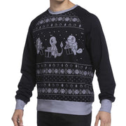 Pokemon Merch Kanto First Partner Presents Raglan Sweatshirt Husband Christmas Gift Ideas - Lilybirchmarket
