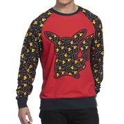 Pokemon Merch Pikachu Party Raglan Sweatshirt Good Christmas Gifts For Boyfriend - Lilybirchmarket
