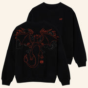Pokemon Merch Pokemon X Dolly Noire Charizard Sweatshirt Gifts For Friends - Lilybirchmarket