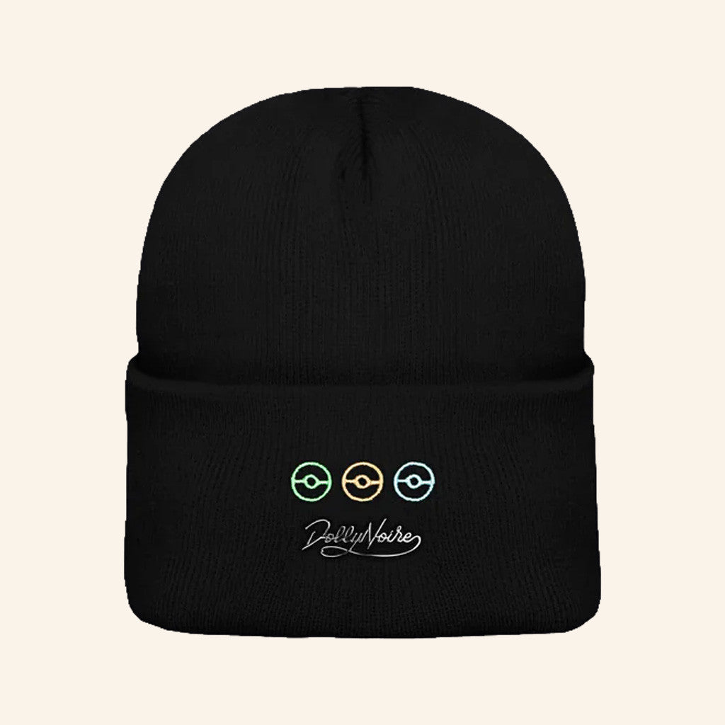 Pokemon Merch Pokemon X Dolly Noire Starters Beanie Unique Gifts For Friends - Lilybirchmarket