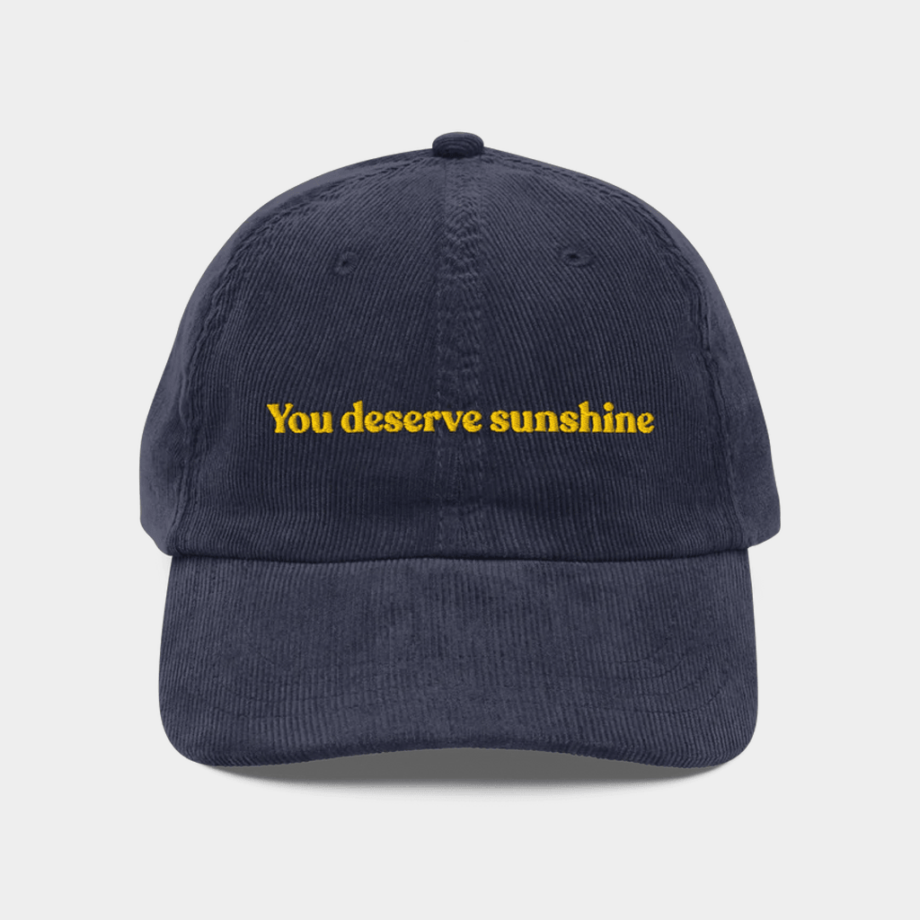 Polychrome Goods Merch You Deserve Sunshine Embroidered Hat Heated Rivalry Merch Gifts Ideas - Lilybirchmarket