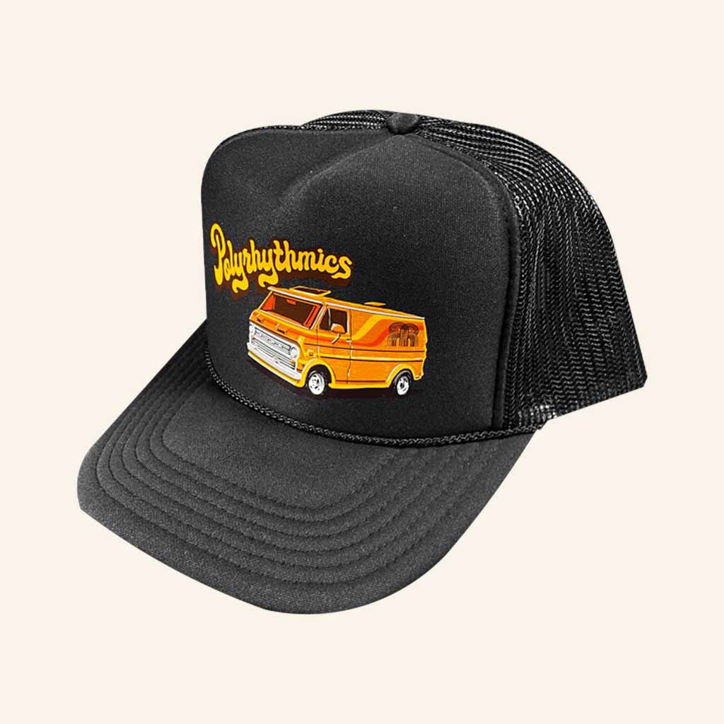 Polyrhythmics Merch Van Trucker Hat Music Related Gifts For Guys - Lilybirchmarket