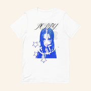 Poppy Blue Pop Face T-Shirt Poppy Merch Gift Ideas For Girlfriend - Lily Birch Market