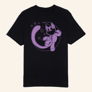 Poppy Playtime Merch CatNap Moon Black T-Shirt Birthday Ideas For Friends - Lily Birch Market