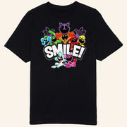 Poppy Playtime Merch Smiling Critters Smiling T-Shirt Birthday Gift Ideas For Him - Lily Birch Market