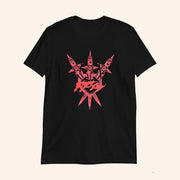 Poppy Throwing Star Black T-Shirt Unique Gifts For Boyfriend - Lily Birch Market