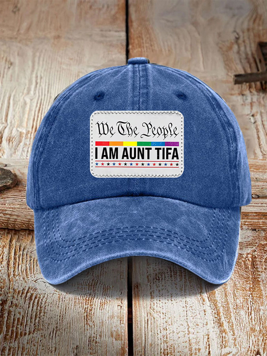 Portland Frog Hat I Am Aunt Tifa We The People Hat No Kings In America Merch For Supporters - Lilybirchmarket