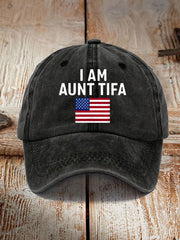 Portland Frog Protest Hat I Am Aunt Tifa Hat Portland Frog Merch Gifts For Supporters - Lilybirchmarket