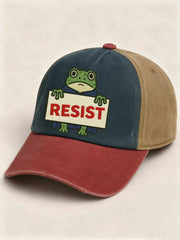 Portland Frog Resist Hat Anti ICE Frog Hat Pro Democracy Merch Gifts For Friends - Lilybirchmarket