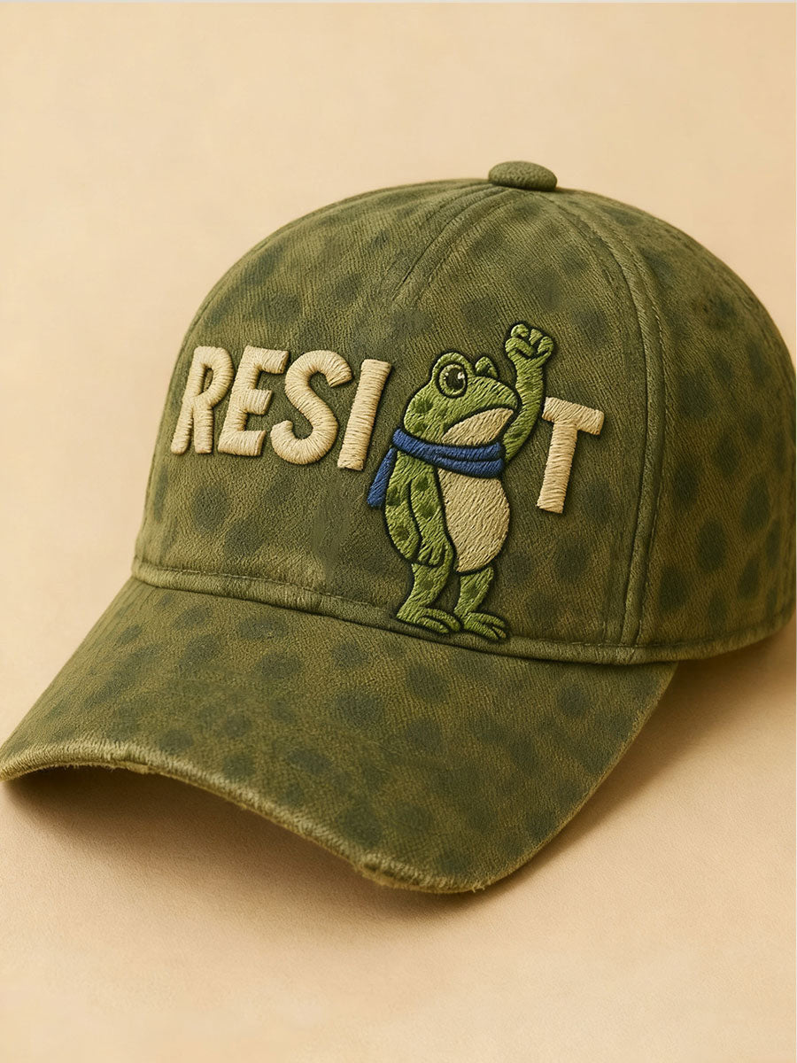 Portland Frog Resist Hat Anti-ICE Hat Portland Frog Against ICE Merch - Lilybirchmarket
