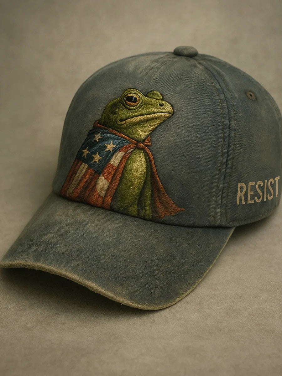 Portland Frog Resist Hat Anti Trump Resistance Hat Anti Fascism Merch Gifts For Dad - Lilybirchmarket