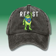 Portland Frog Resist Hat Embroidered 8647 Freedom Movement Hat No'Kings Merch Dad Gifts - Lilybirchmarket