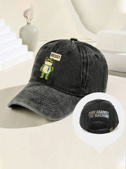 Portland Frog Resist Hat Embroidered Rage Again The Machine Hat Gifts for Father - Lilybirchmarket