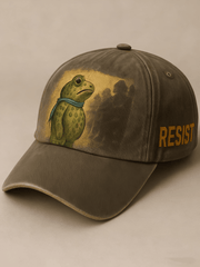 Portland Frog Resist Hat No Kings 8647 Hat Pro Democracy Merch Gifts For Dad - Lilybirchmarket