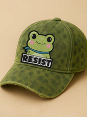 Portland Frog Resist Hat No Kings 8647 Leopard Hat Pro Democracy Merch Gifts For Wife - Lilybirchmarket