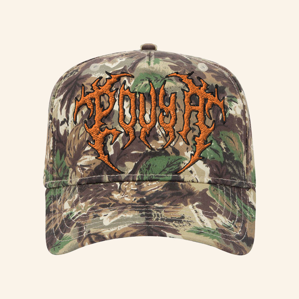 Pouya Merch Embroidered Metal Camo Hat Birthday Ideas For Father - Lilybirchmarket
