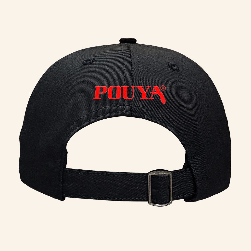 Pouya Merch Embroidered Pouya Split Hat Birthday Gift Ideas For Dad - Lilybirchmarket