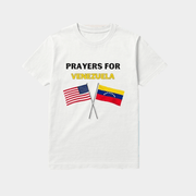 Prayer For Venezuela No War On Venezuela Shirt Anti Trump T-Shirt Gifts For Him - Lily Birch Market