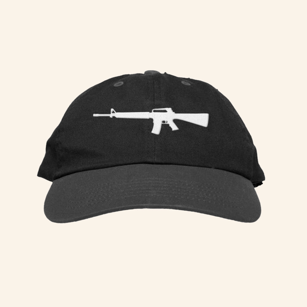 Prestige Merch Supply Weapons M16 2-17 Embroidered Hat Gifts For Dad - Lilybirchmarket