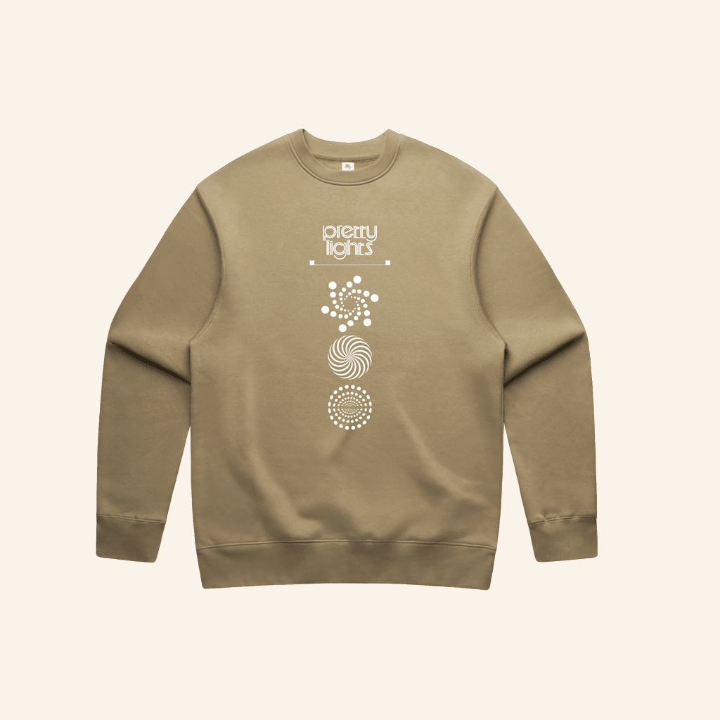 Pretty Lights Music Merch Chakra Swirl Crewneck Sweatshirt Gifts For Him - Lilybirchmarket