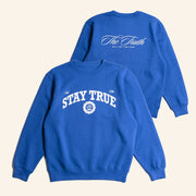 Proclamation Coalition Merch Set Free X Stay True Crewneck Sweatshirt Gifts For Friend - Lilybirchmarket